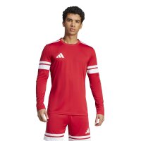 adidas Squadra 25 Langarm Trikot Herren - rot/weiß