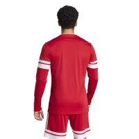 adidas Squadra 25 Langarm Trikot Herren - rot/weiß