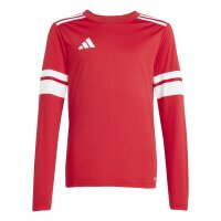 adidas Squadra 25 Langarm Trikot Kinder - rot/weiß