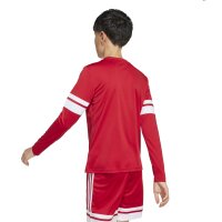 adidas Squadra 25 Langarm Trikot Kinder - rot/weiß