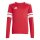 adidas Squadra 25 Langarm Trikot Kinder - rot/weiß