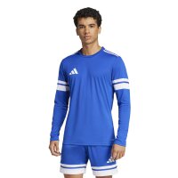 adidas Squadra 25 Langarm Trikot Herren - blau/weiß