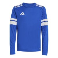 adidas Squadra 25 Langarm Trikot Kinder - blau/weiß