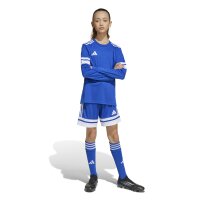 adidas Squadra 25 Langarm Trikot Kinder - blau/weiß
