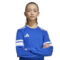 adidas Squadra 25 Langarm Trikot Kinder - blau/weiß