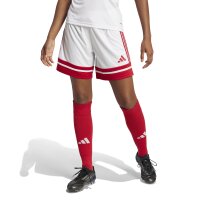 adidas Squadra 25 Shorts Damen - weiß/rot