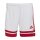 adidas Squadra 25 Shorts Damen - weiß/rot