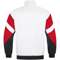 Jako Retro Freizeitjacke Herren - schwarz/weiß/rot