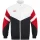 Jako Retro Freizeitjacke Herren - schwarz/weiß/rot