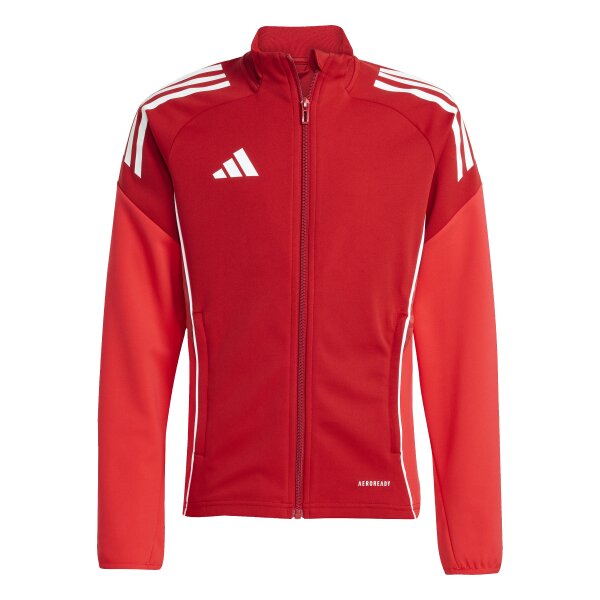 adidas Tiro 25 Competition Trainingsjacke Kinder - rot/weiß