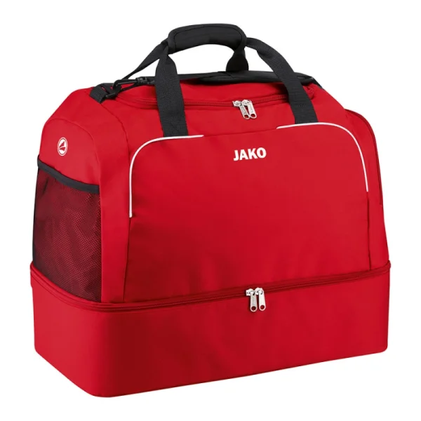 Jako Classico Sporttasche mit Bodenfach - rot
