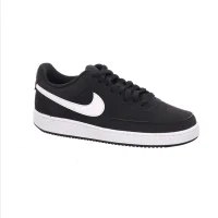 Nike Court Vision Low Sneaker Herren - schwarz/weiß