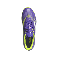 adidas F50 League IN Herren - lila/weiß/gelb