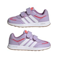 adidas Tensaur Switch Schuhe Kinder - powder plum/white/lucid red