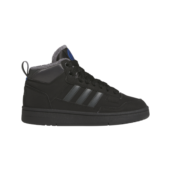 adidas Rapid Court Mid Winterized Sneaker Kinder - schwarz