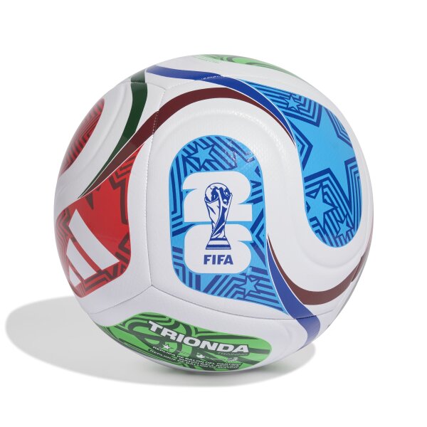 adidas Fifa World Cup 26™ Trionda Trainingsball - white/team royal blue/solar blue/power red