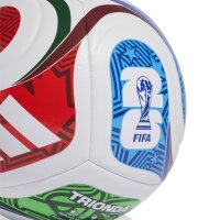 adidas Fifa World Cup 26™ Trionda Trainingsball - white/team royal blue/solar blue/power red