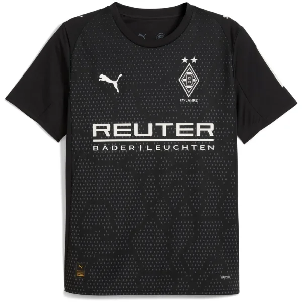 Puma Borussia Mönchengladbach Ausweichtrikot 25/26 Herren - schwarz/weiß