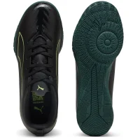 Puma Ultra 6 Play IT Kinder - schwarz/grün