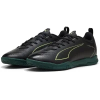 Puma Ultra 6 Play IT Kinder - schwarz/grün