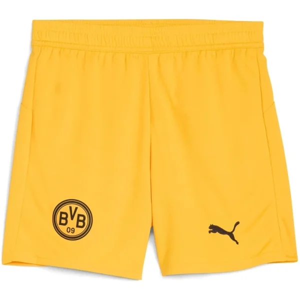 Puma Borussia Dortmund Shorts Home 25/26 Kinder - gelb/schwarz