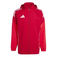 adidas Tiro 25 Competition Allwetterjacke Herren - rot/weiß