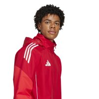 adidas Tiro 25 Competition Allwetterjacke Herren - rot/weiß