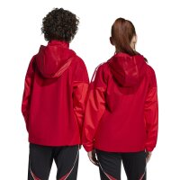 adidas Tiro 25 Competition Allwetterjacke Kinder - rot/weiß