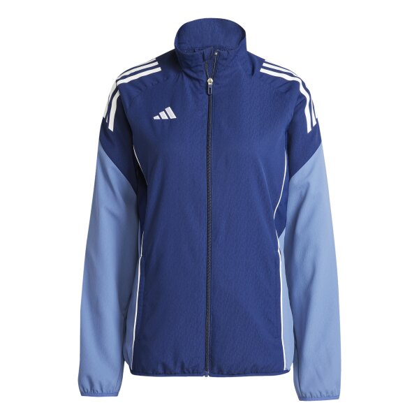 adidas Tiro 25 Competition Präsentationsjacke Damen - blau/weiß