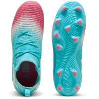 Puma Future 8 Match Re-Charge FG/AG Kinder - hellblau/pink/weiß