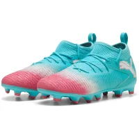 Puma Future 8 Match Re-Charge FG/AG Kinder - hellblau/pink/weiß