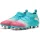 Puma Future 8 Match Re-Charge FG/AG Kinder - hellblau/pink/weiß