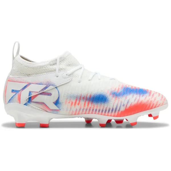 Puma Future 8 Match FG/AG Kinder - weiß/blau/rot