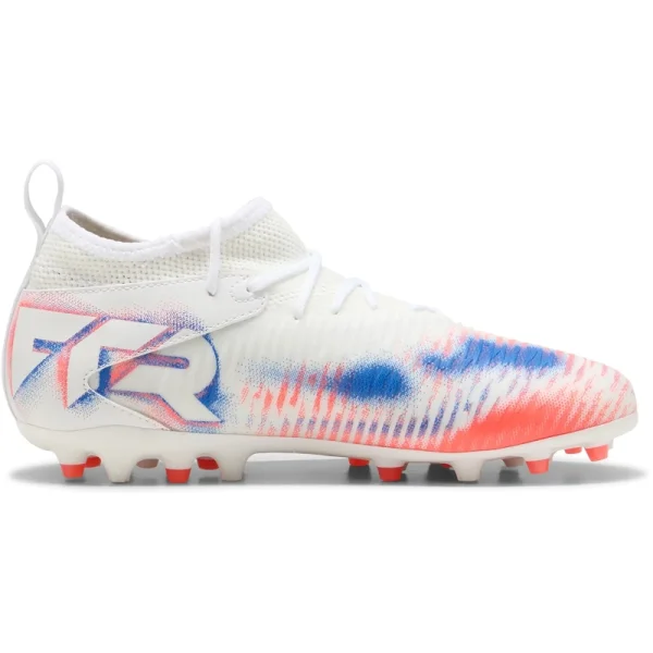 Puma Future 8 Match MG Kinder - weiß/blau/rot