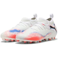 Puma Future 8 Match MG Kinder - weiß/blau/rot