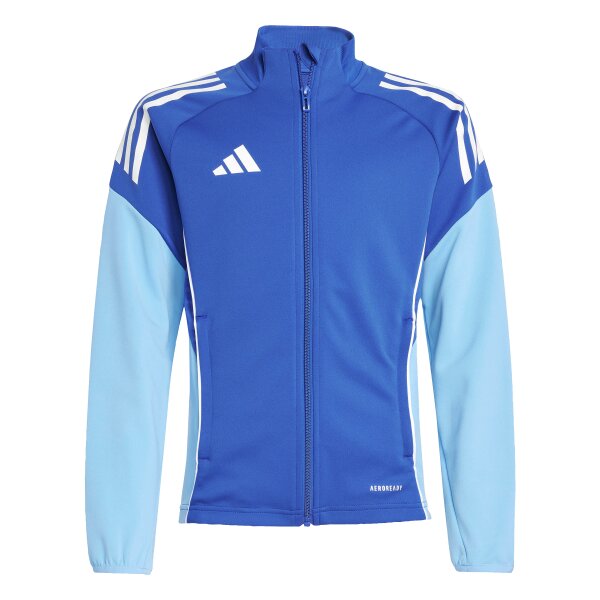 adidas Tiro 25 Competition Trainingsjacke Kinder - blau/weiß