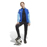 adidas Tiro 25 Competition Trainingsjacke Kinder - blau/weiß