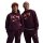 Nike Kylian MbappeClub Fleece Hoodie Kinder - bourdeaux/orange