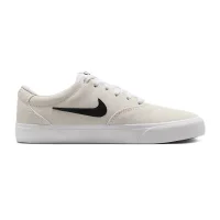 Nike SB Charge Wildleder Sneaker Damen - beige/weiß/schwarz