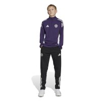 adidas Manchester United Tiro 25 Competition Trainingshose Kinder - schwarz/lila/weiß