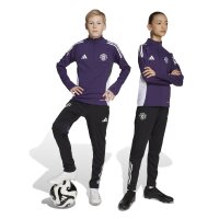 adidas Manchester United Tiro 25 Competition Trainingshose Kinder - schwarz/lila/weiß