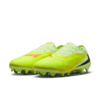Nike Phantom 6 Low Pro FG Fußballschuh Herren Max Voltage - gelb/schwarz/orange