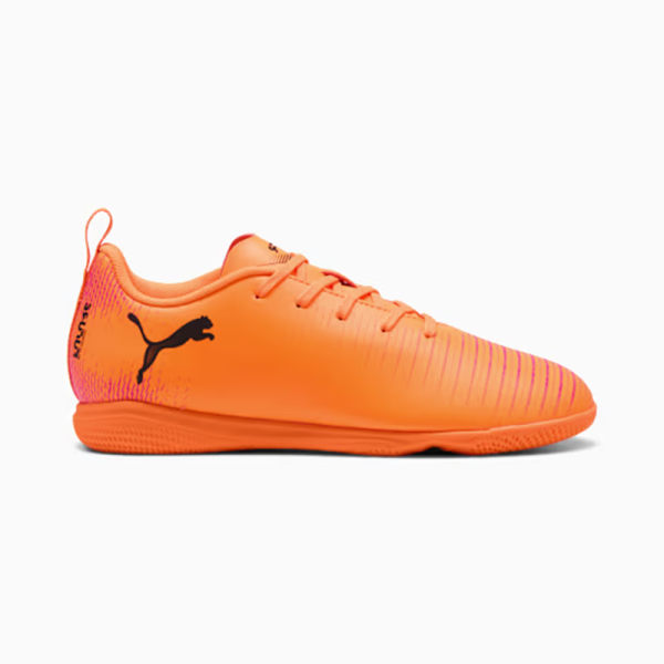 Puma Future 8 Play IT Kinder Hot Pursuit - orange/rot/schwarz