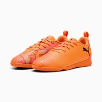 Puma Future 8 Play IT Kinder Hot Pursuit - orange/rot/schwarz