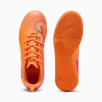 Puma Future 8 Play IT Kinder Hot Pursuit - orange/rot/schwarz