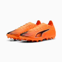 Puma Ultra 6 Match MG Herren Hot Pursuit - orange/rot/schwarz
