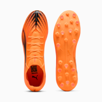 Puma Ultra 6 Match MG Herren Hot Pursuit - orange/rot/schwarz