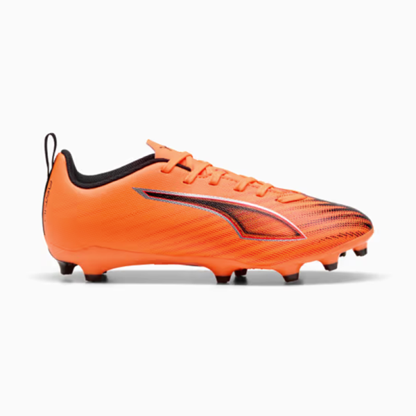 Puma Ultra 6 Play FG/AG Kinder Hot Pursuit - orange/rot/schwarz