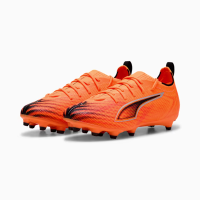 Puma Ultra 6 Pro FG/AG Kinder Hot Pursuit - orange/rot/schwarz