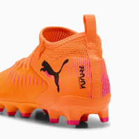 Puma Future 8 Match FG/AG Kinder Hot Pursuit - orange/rot/schwarz